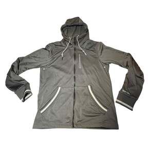 Bench Full Zip Hoodie Size L Charcoal Gray Fleece Jacket